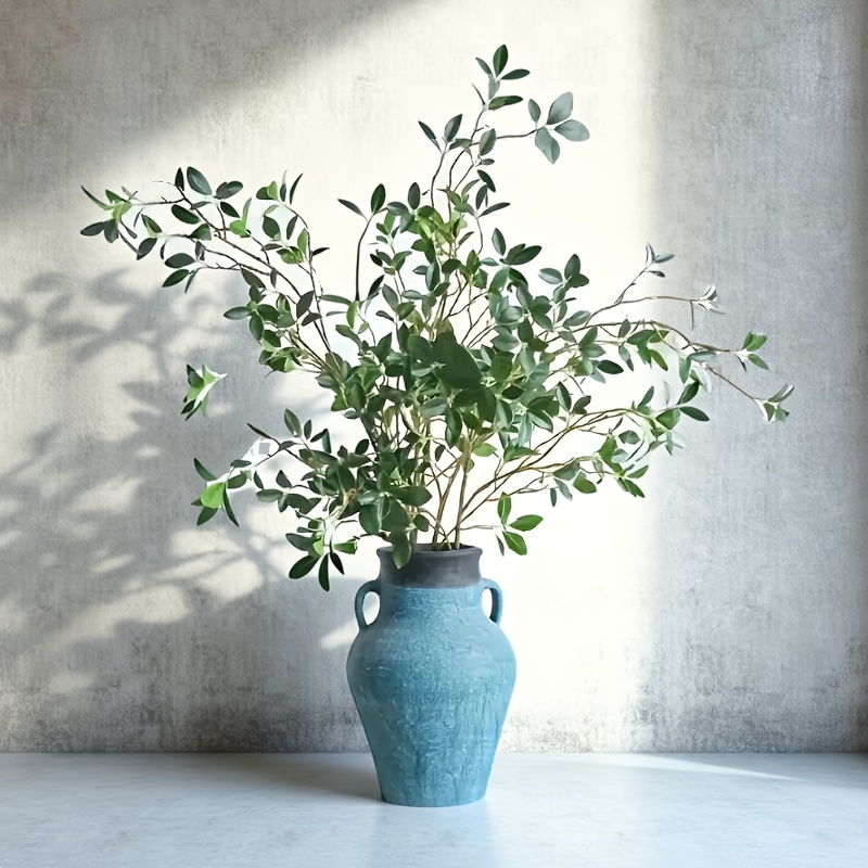 Desk Setup Photo - 67/108CM Artificial Green Plants Ficus Long