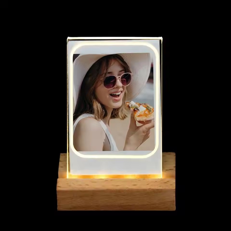 Desk Setup Photo - Vertical Photo Frame Instant Camera Acrylic