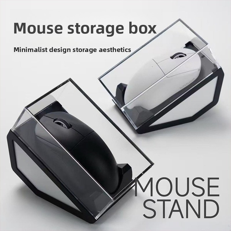 Desk Setup Minimalist - Mouse Storage Box Minimalist Design Personality