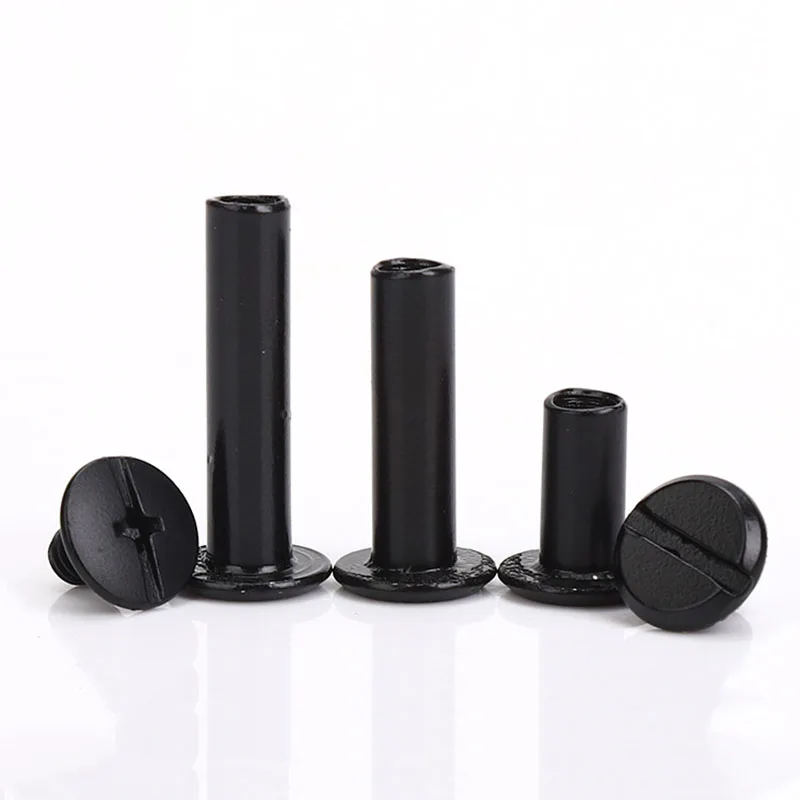 Desk Setup Photo - 10pcs Metal Binding Chicago Screws Matte