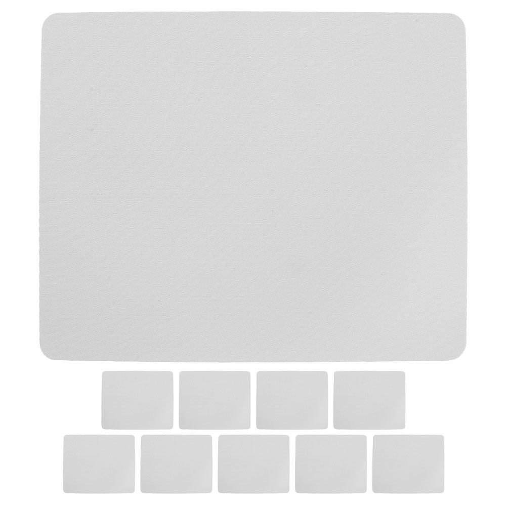Desk Setup Diy - 20Pcs Blank Sublimation Mouse Pads Extra
