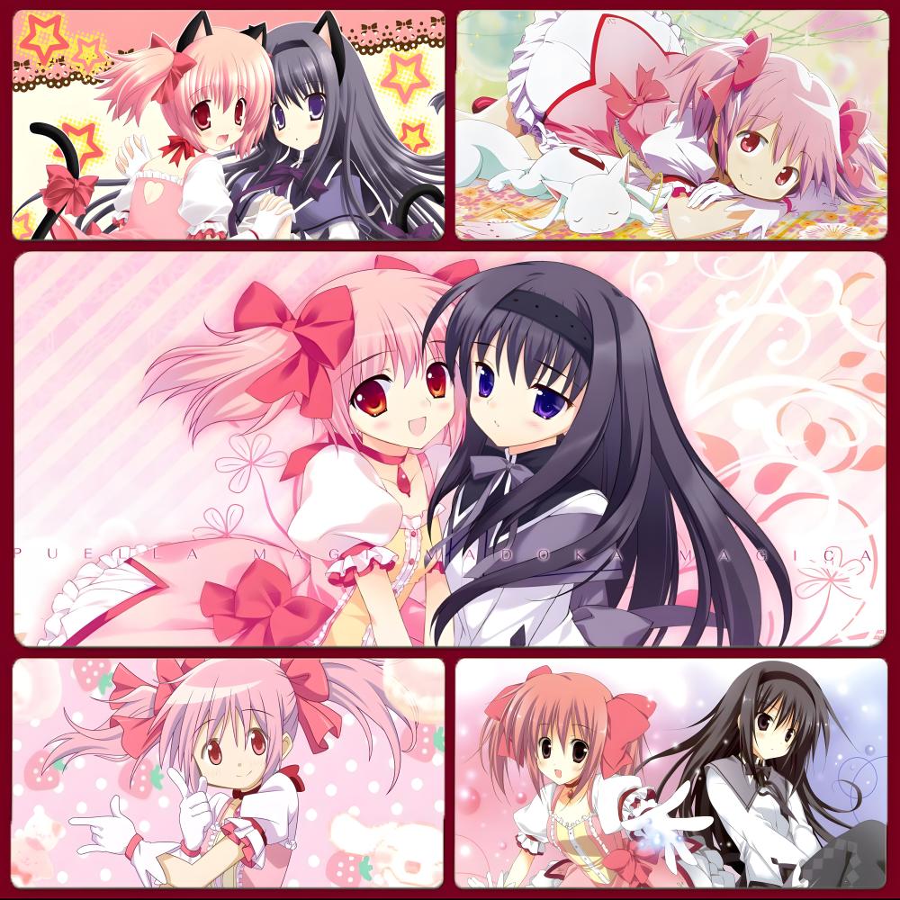 Desk Setup Dark - Cute Dark Anime P-Puella Magi Madoka