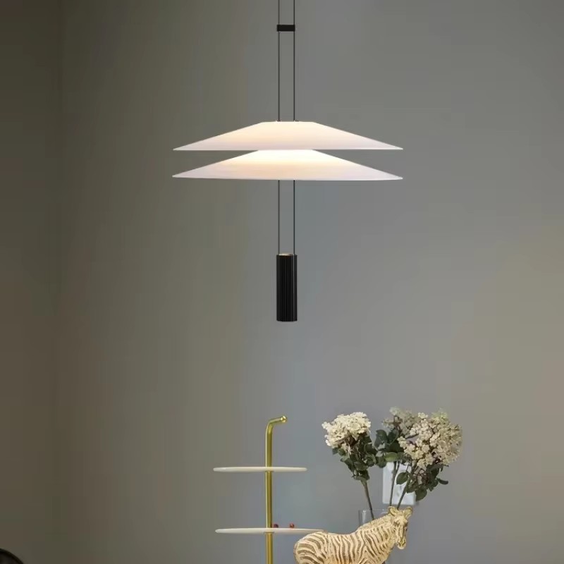 Desk Setup Minimalist - Minimalist Modern pendant light circular hanging