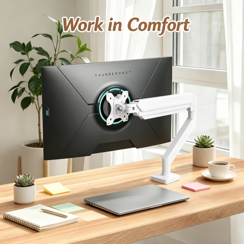 Monitor Arm Clamp - Single Monitor Desk Mount Arm–2026 New