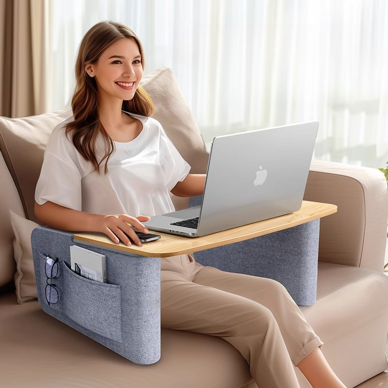 Desk Setup Ideas - Multi-Functional Knee Laptop Desk Lazy Sofa