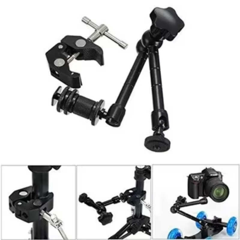 Monitor Arm Clamp - Super Clamp 7/11 inches Adjustable Magic