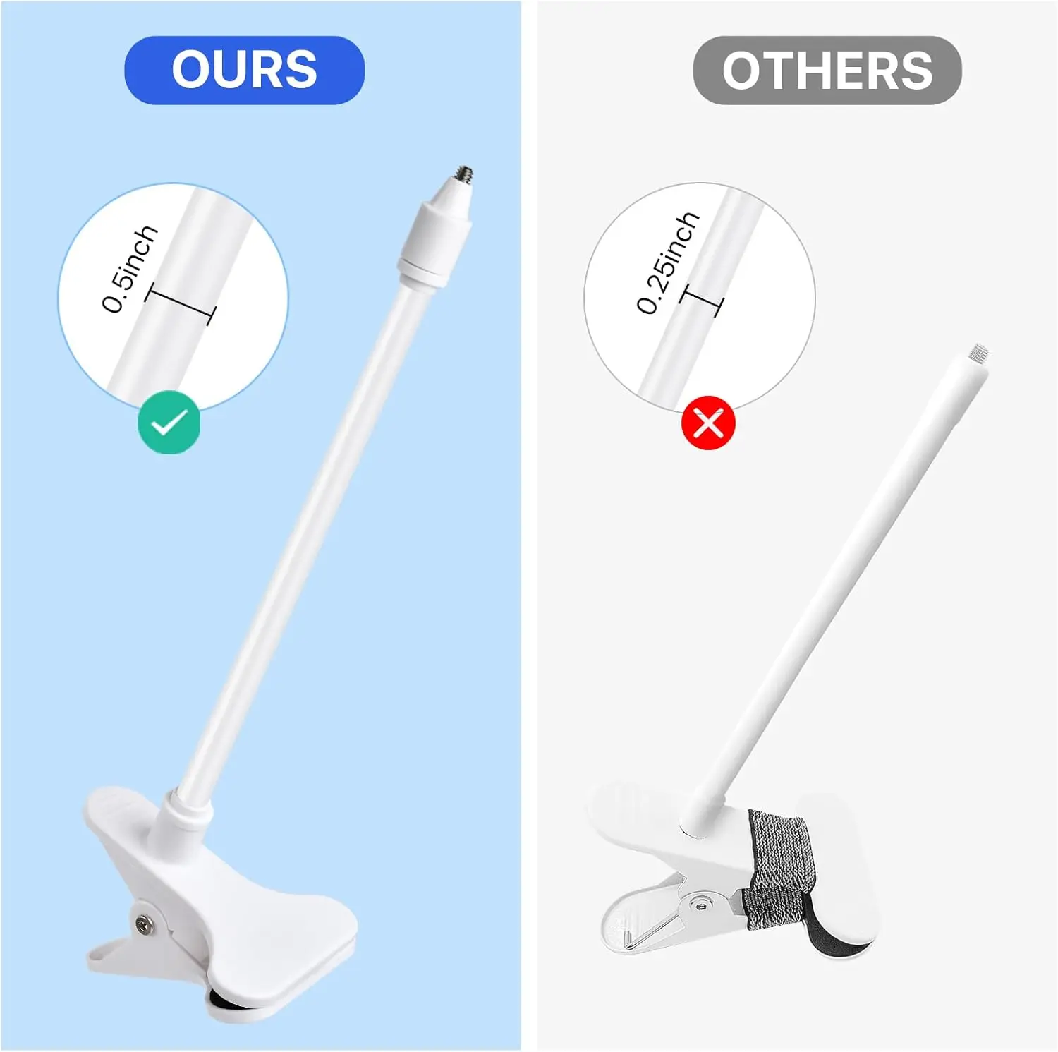 25cm/41cm Flexible Baby Monito - Monitor Arm Clamp avaliação e preço