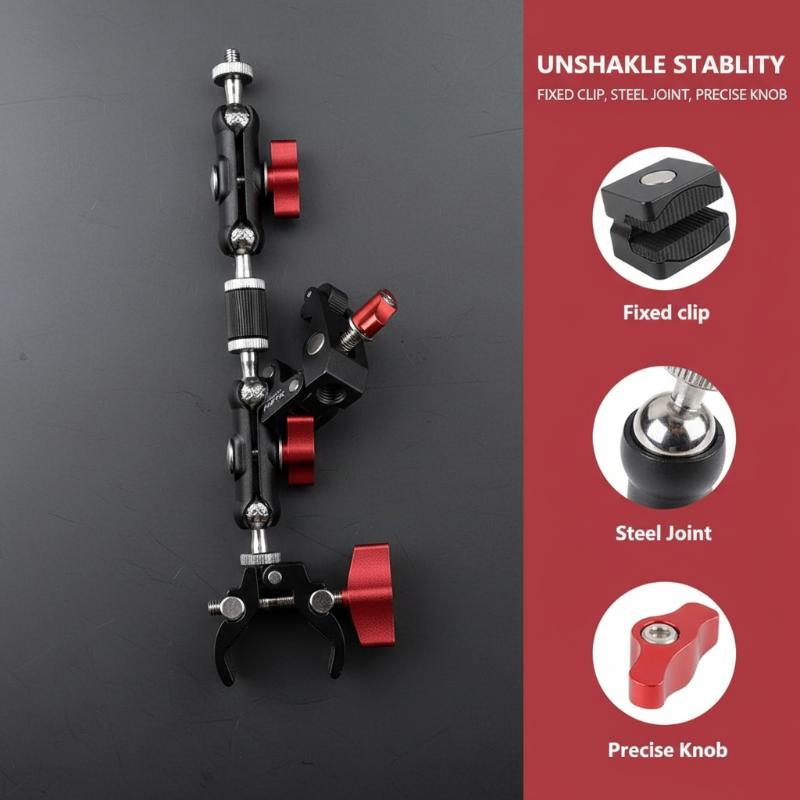 Camera Super Clamp 1 Set Metal - Monitor Arm Clamp avaliação e preço