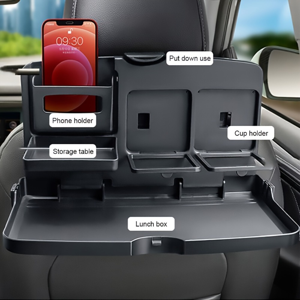 Car Backseat Tray Table,Foldab - Desk Setup Ideas avaliação e preço