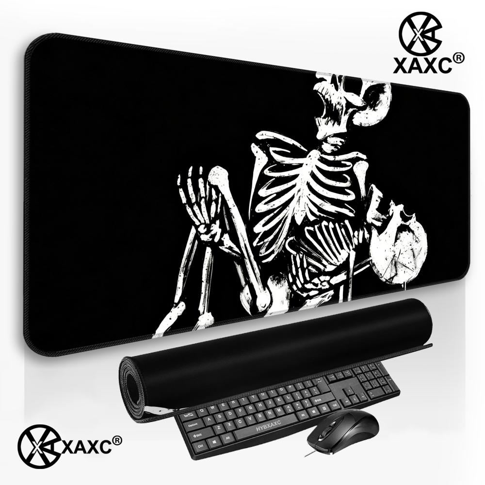 Skull Mouse Pad Dark Ink Desk  - Desk Setup Dark avaliação e preço