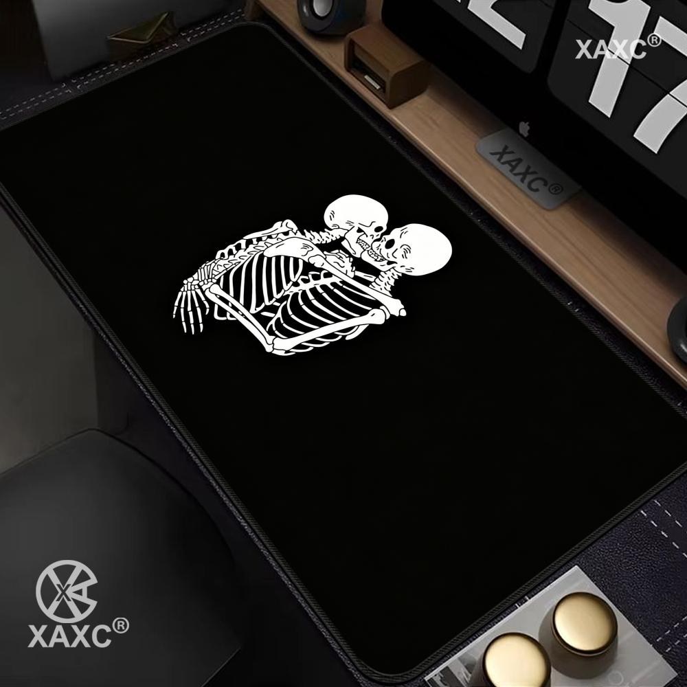 Skull Mouse Pad Dark Ink Desk  - Desk Setup Dark avaliação e preço