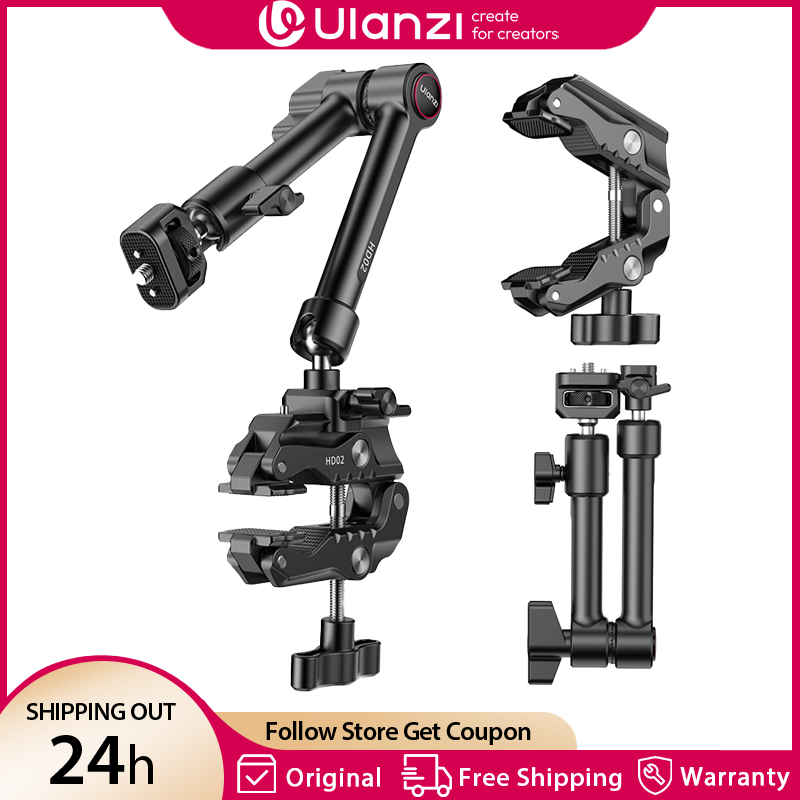 Ulanzi 10 inch Magic Arm Kit H - Monitor Arm Clamp avaliação e preço