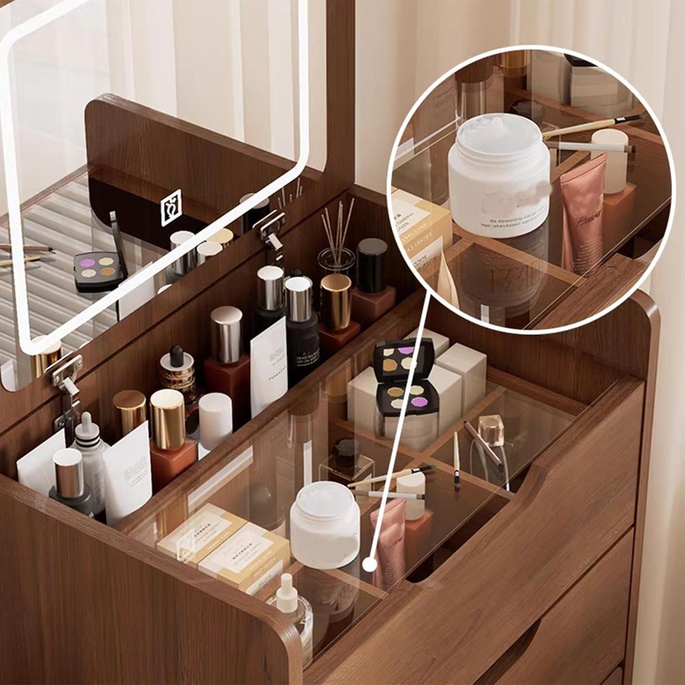 3 in 1 Vanity Desk with Mirror - Desk Vanity Setup avaliação e preço