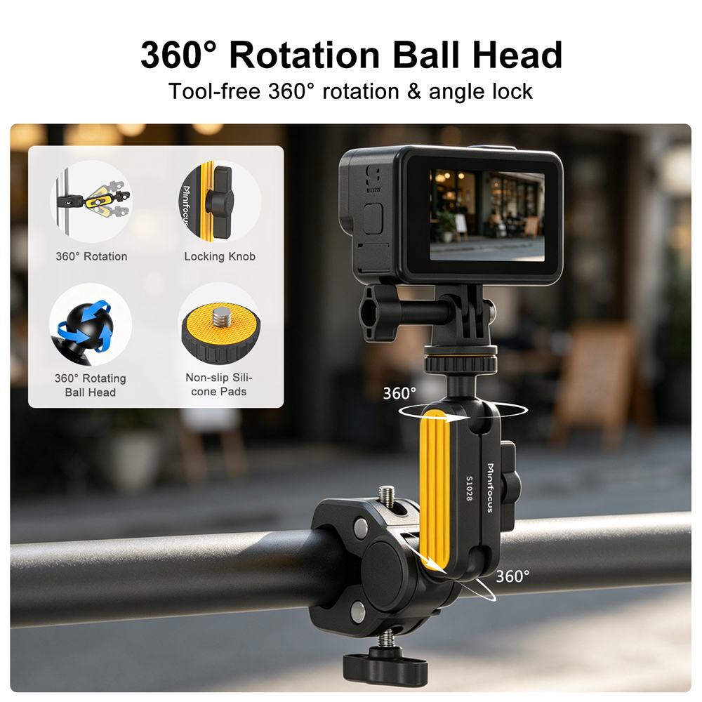 Super Clamp with 360° Dual Bal - Monitor Arm Clamp avaliação e preço