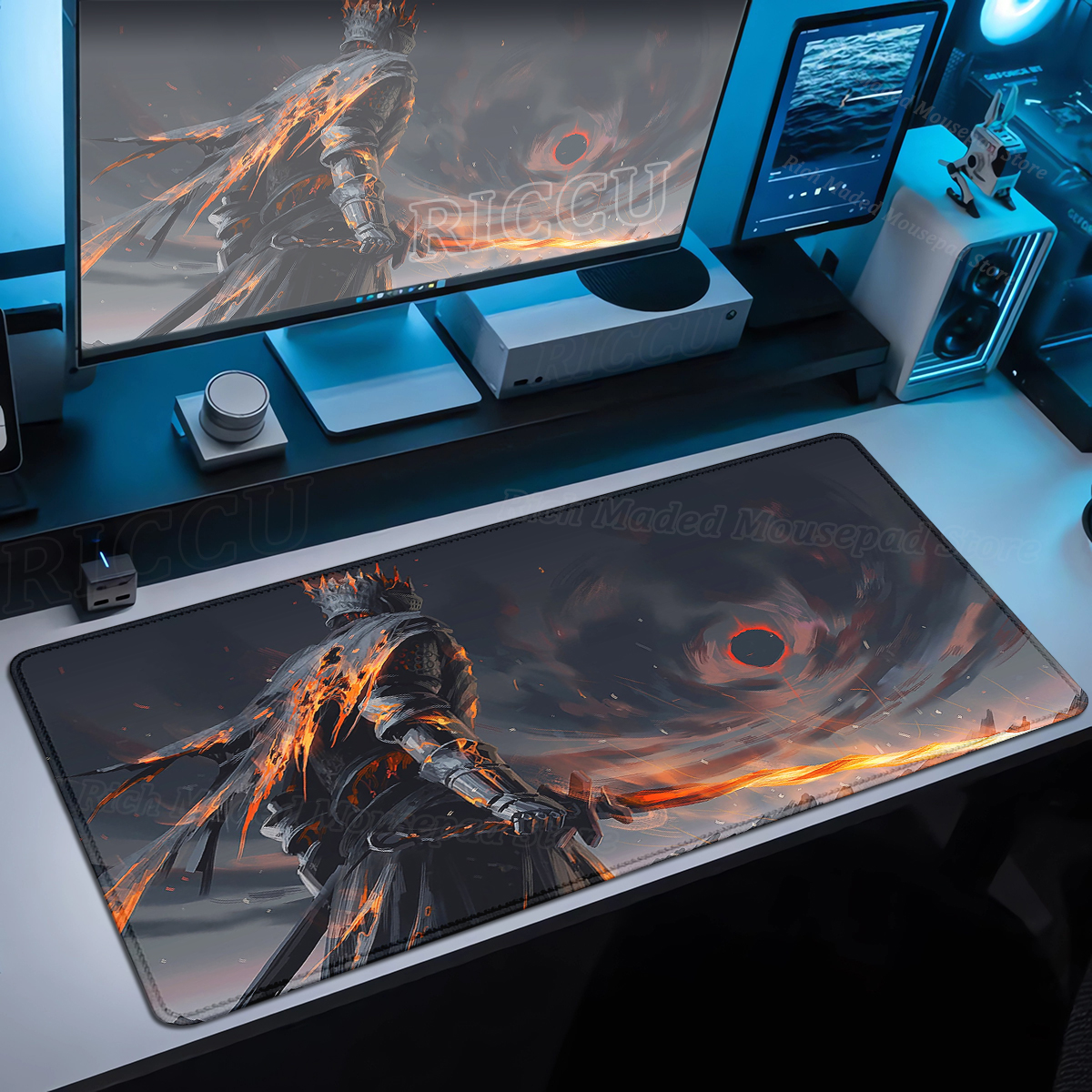 Game Xxl Mousepad Dark Souls M - Desk Setup Dark avaliação e preço