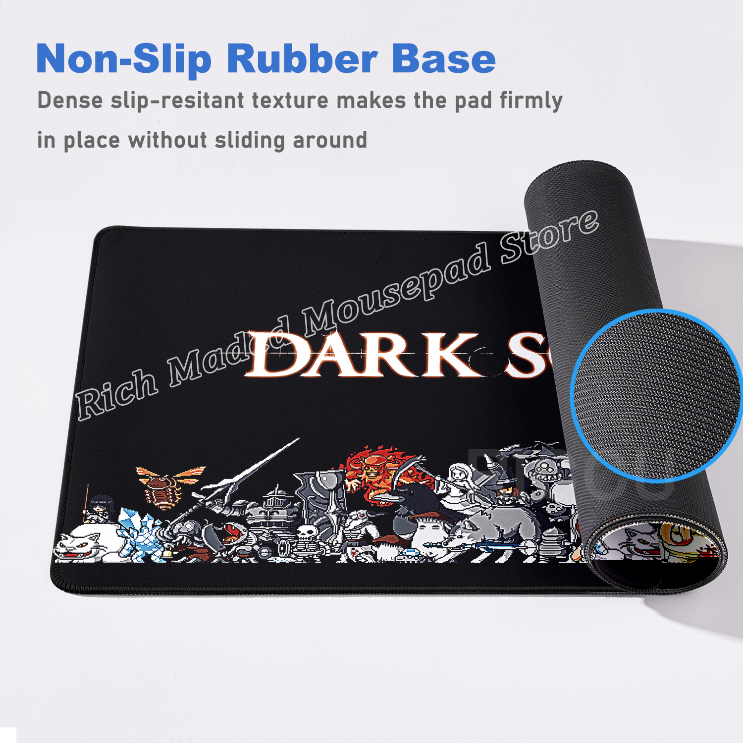 Game Xxl Mousepad Dark Souls M - Desk Setup Dark avaliação e preço