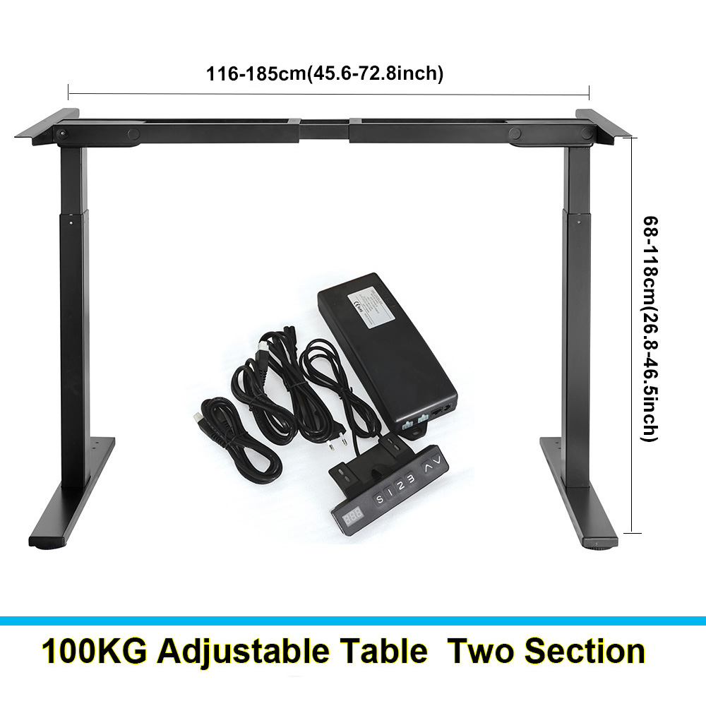 Two/Three Section Electric Lif - Desk Setup Ideas avaliação e preço