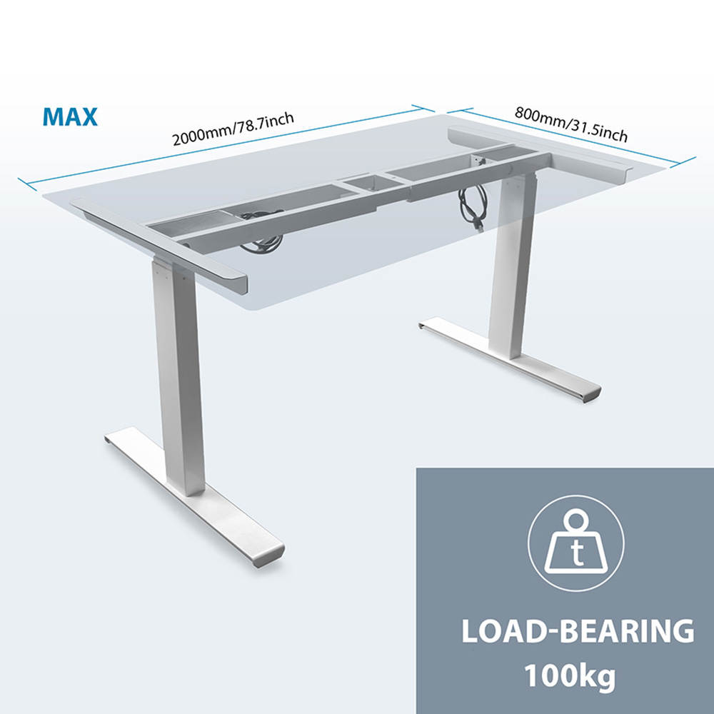 Two/Three Section Electric Lif - Desk Setup Ideas avaliação e preço