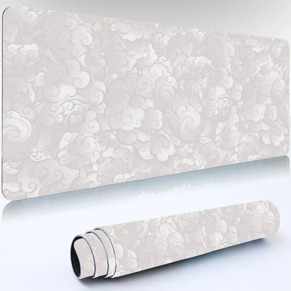 Japanese Dark Cloud Desk Mat V - Desk Setup Grey avaliação e preço