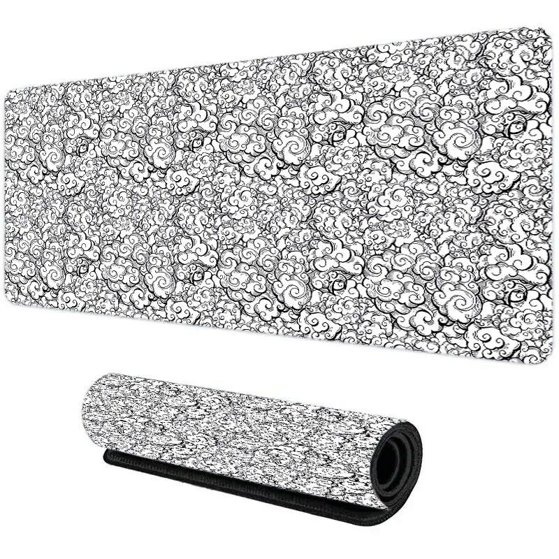 Japanese Dark Cloud Desk Mat V - Desk Setup Grey avaliação e preço