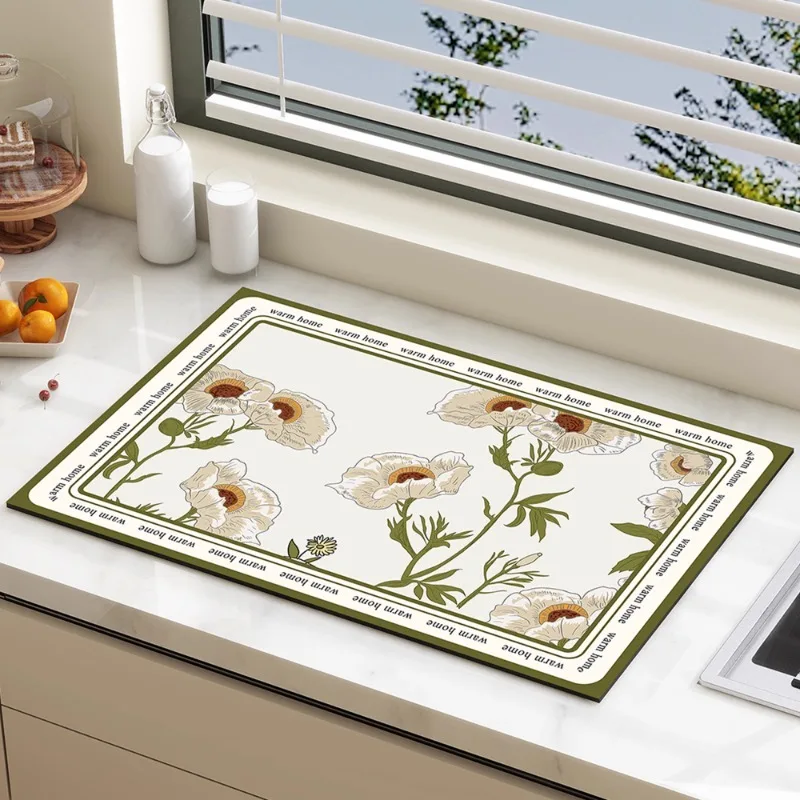 Diatomaceous Earth Drying Mat  - Desk Setup Minimalist avaliação e preço