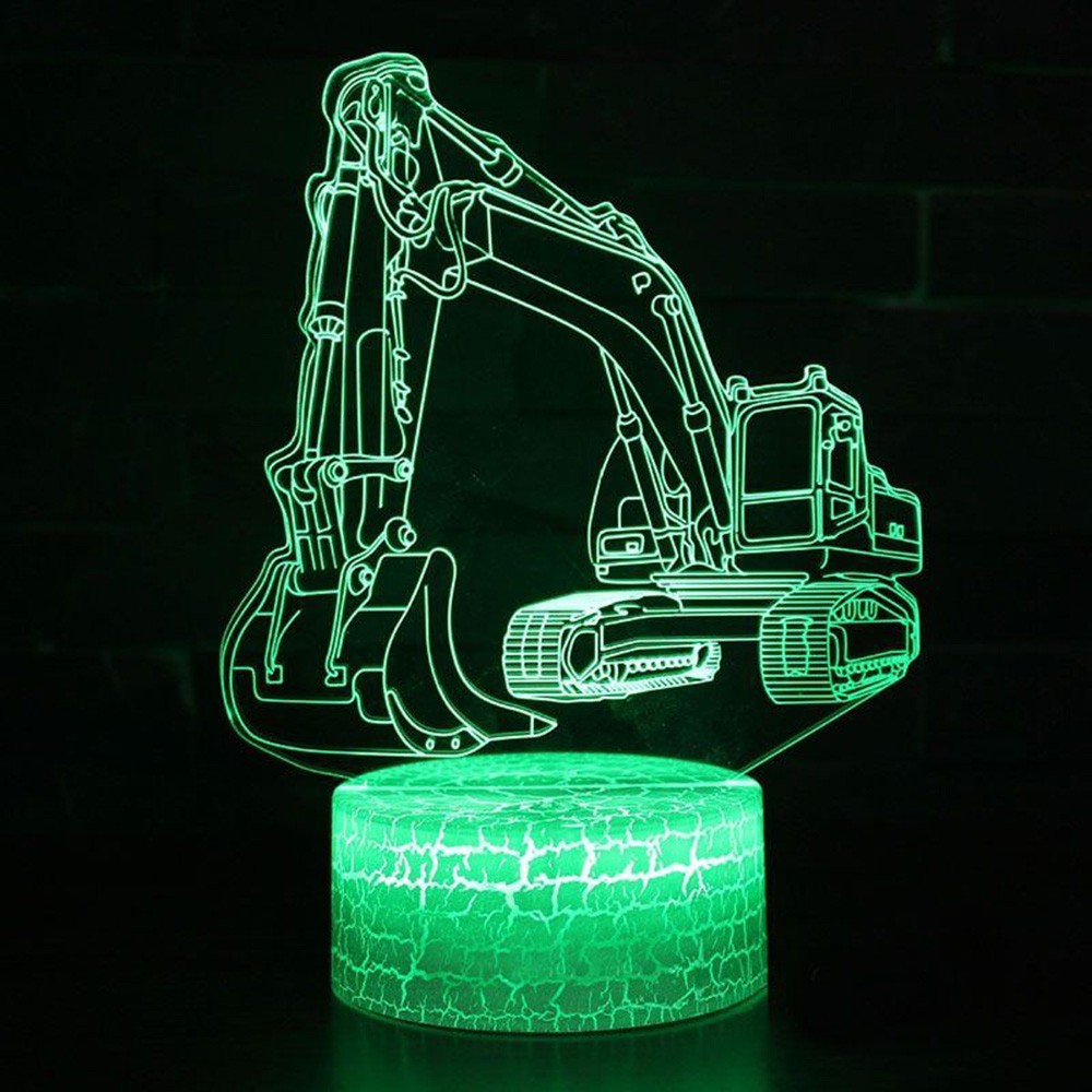 Construction Theme Excavator D - Desk Setup Diy avaliação e preço
