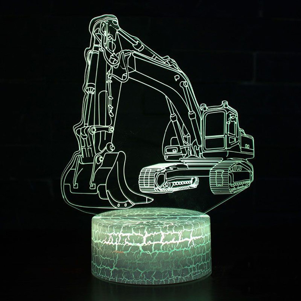 Construction Theme Excavator D - Desk Setup Diy avaliação e preço