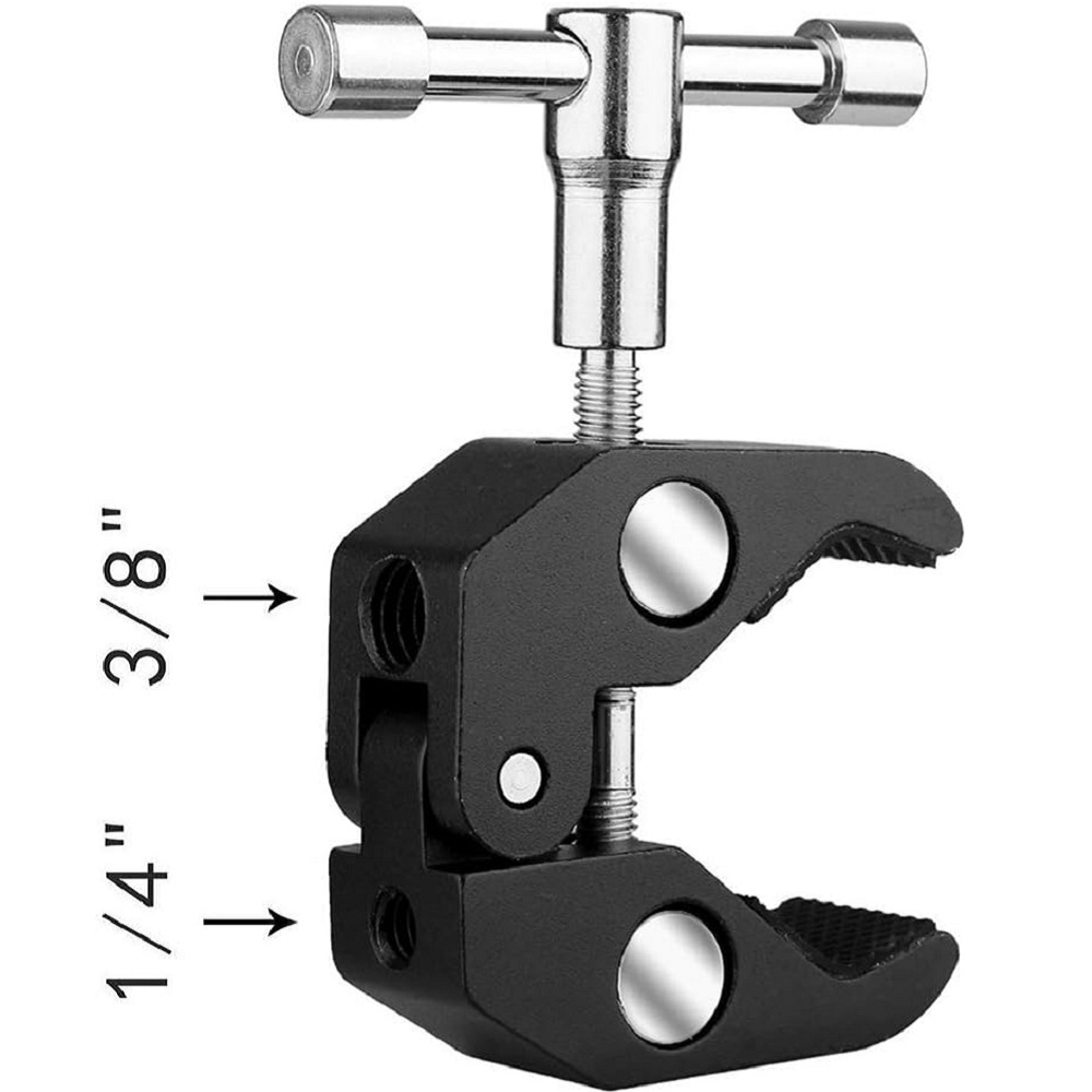 Large Arm Clip Ballhead Clamp  - Monitor Arm Clamp avaliação e preço