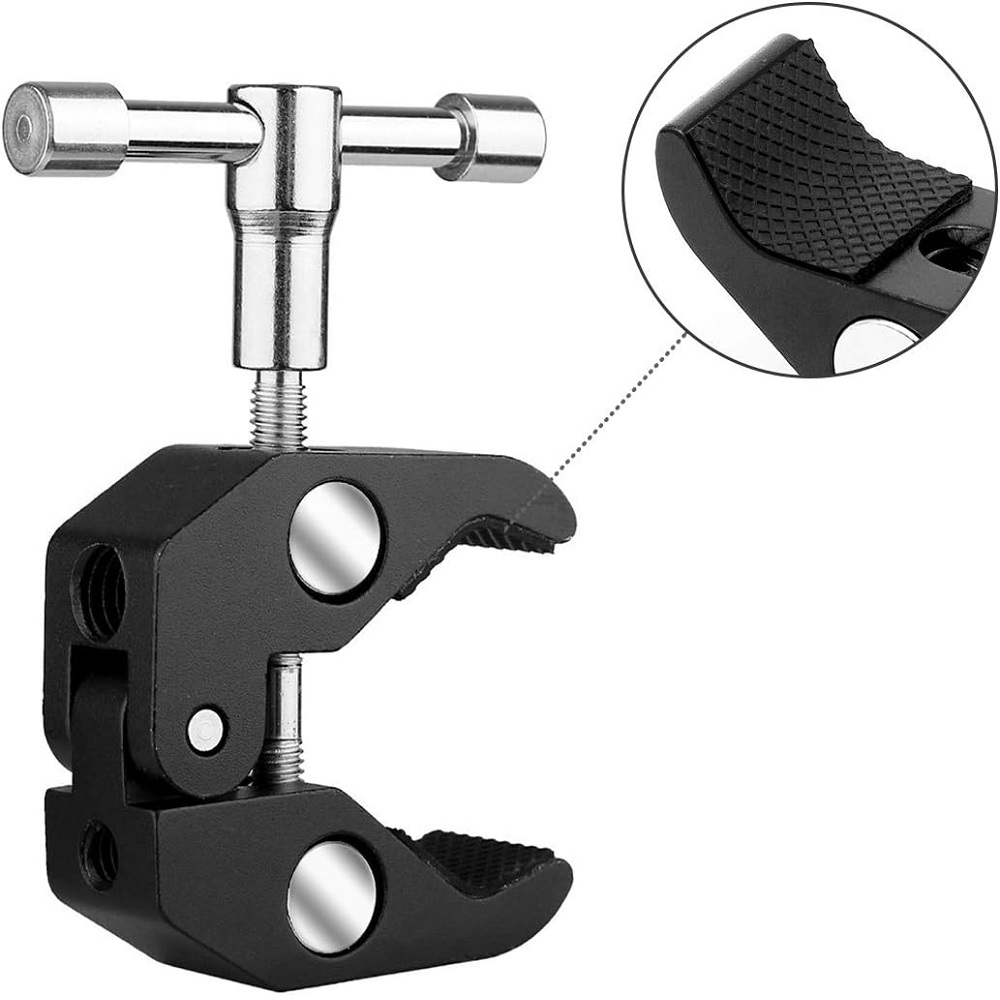 Large Arm Clip Ballhead Clamp  - Monitor Arm Clamp avaliação e preço