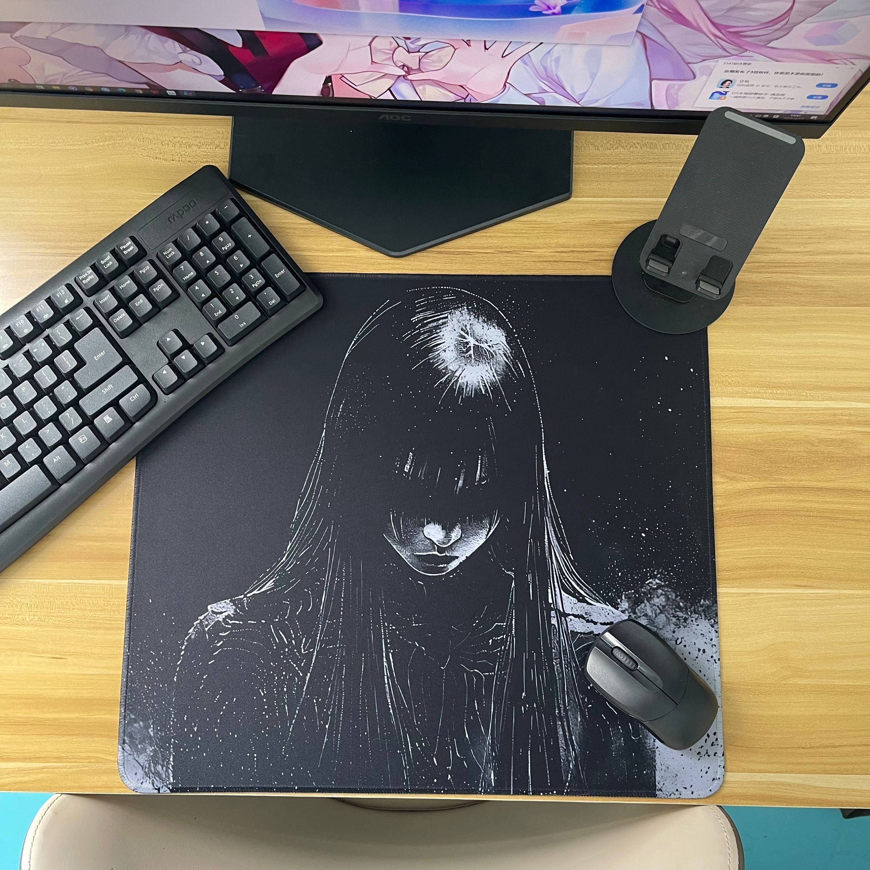 Mouse pad dark style themed pa - Desk Setup Dark avaliação e preço