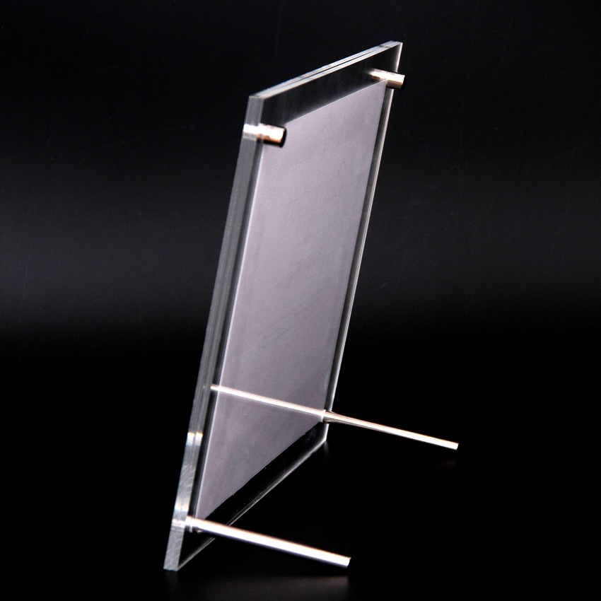 A4 Acrylic Photo Frame Plastic - Desk Setup Photo avaliação e preço