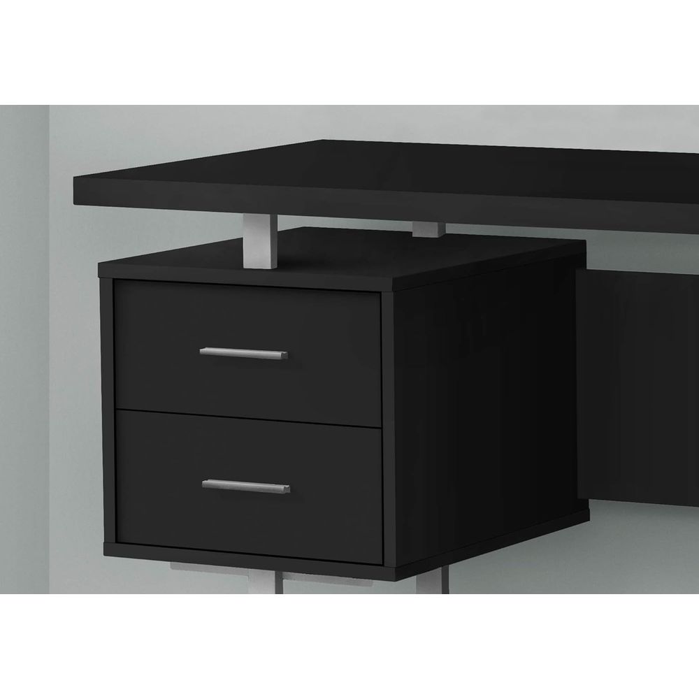 Contemporary 60 Work Desk with - Desk Setup Grey avaliação e preço