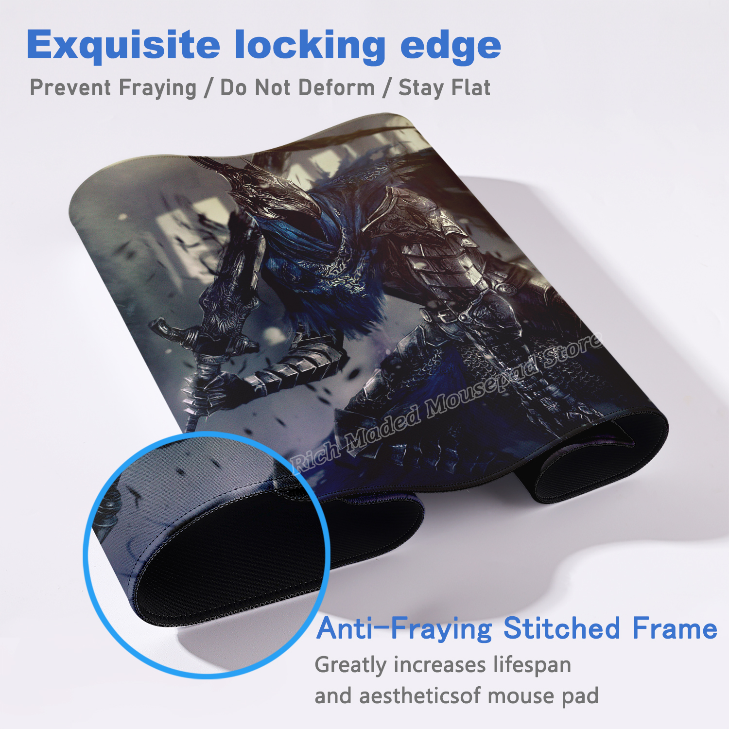 Gamer Large Mouse Pad Dark Sou - Desk Setup Dark avaliação e preço