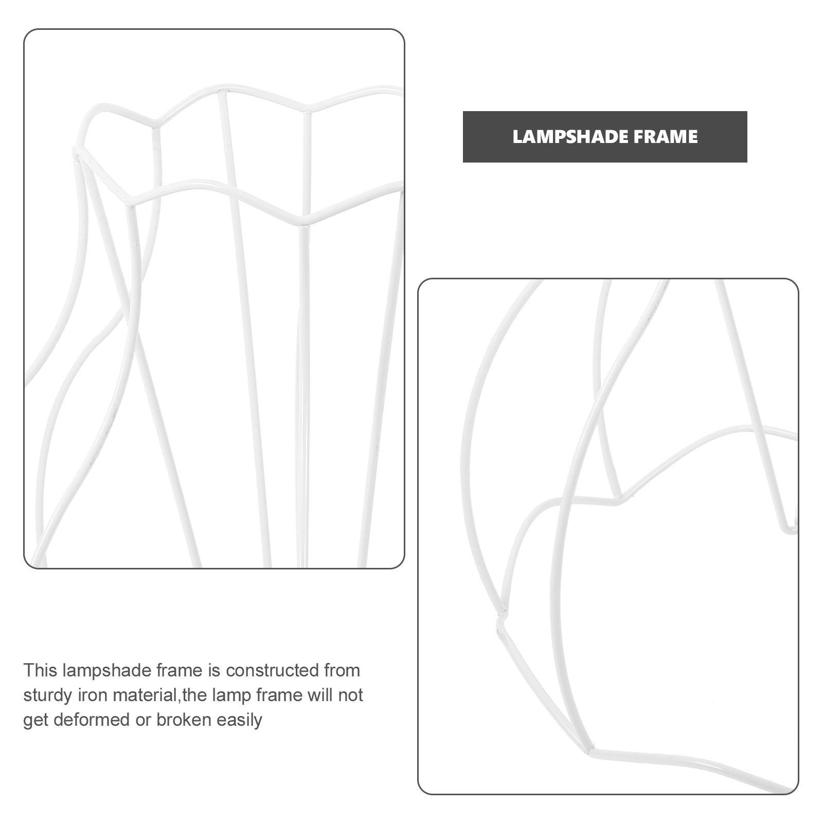 DIY Lampshade Frame Table Lamp - Desk Setup Diy avaliação e preço