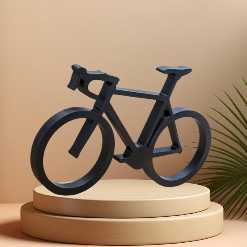 Bicycle Sculpture 3D Printed M - Desk Setup Minimalist avaliação e preço
