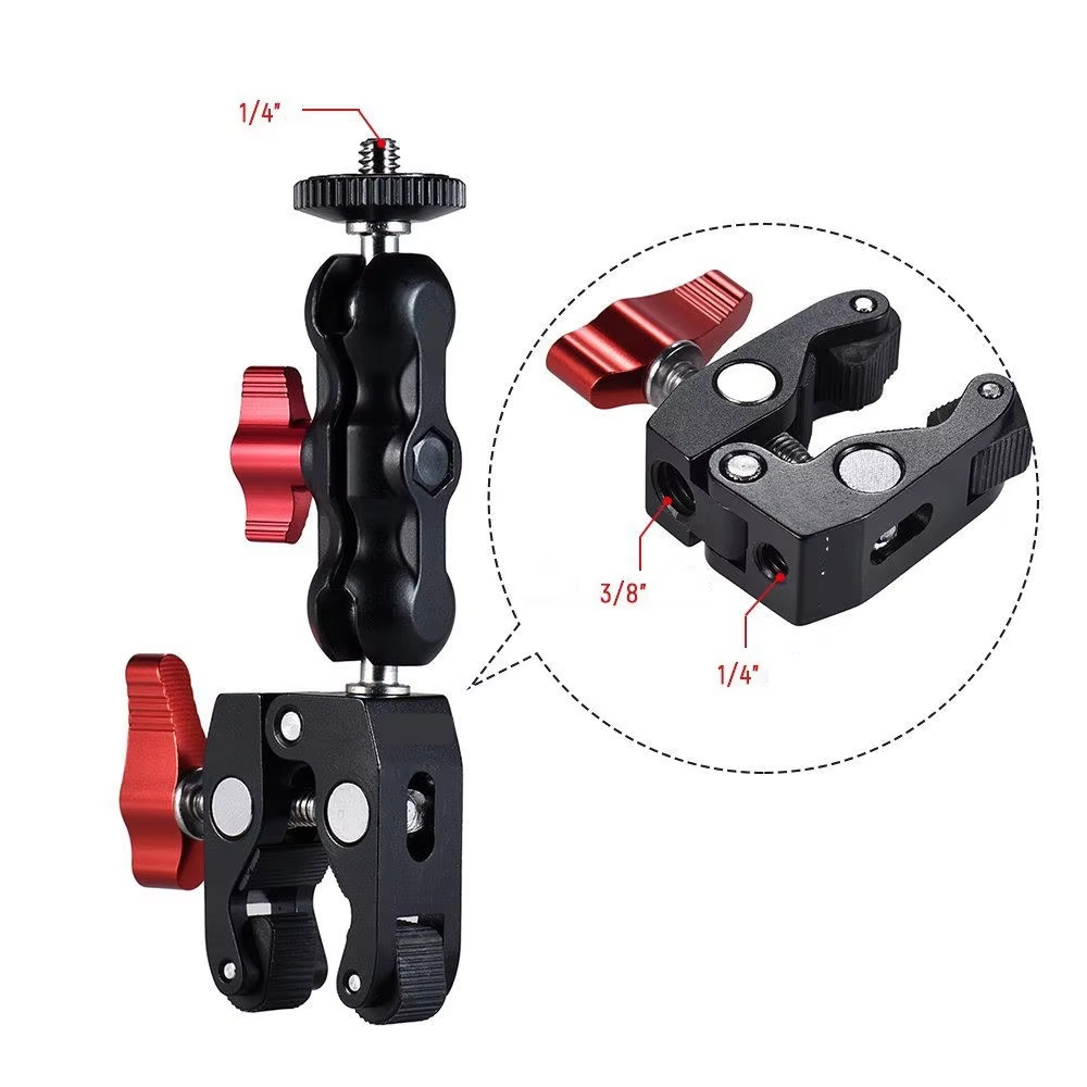 Super Clamp Camera Clamp Mount - Monitor Arm Clamp avaliação e preço