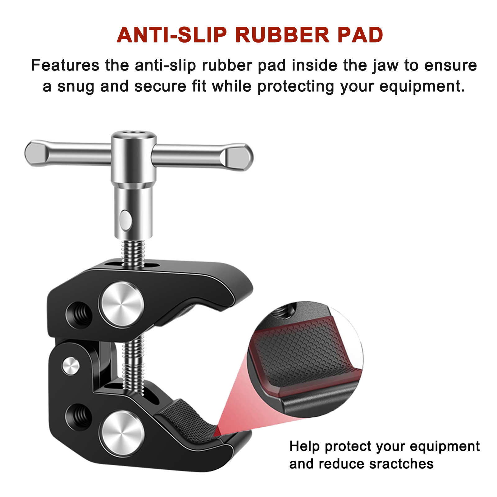 Lanxire Aluminum Crab Clip Sup - Monitor Arm Clamp avaliação e preço
