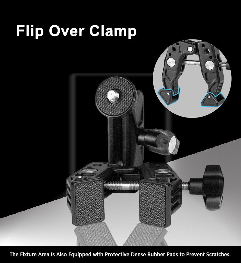 Metal Super Clamp with 360 Bal - Monitor Arm Clamp avaliação e preço