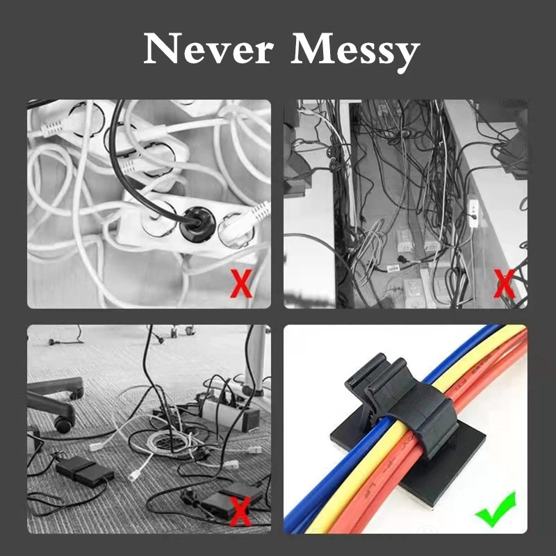 Cable Organizer Self Adhesive  - Desk Setup Ideas avaliação e preço