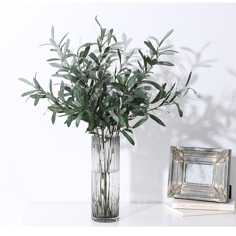 Artificial Plants Olive Green  - Desk Setup Photo avaliação e preço