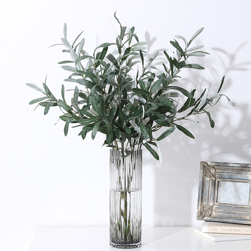 Artificial Plants Olive Green  - Desk Setup Photo avaliação e preço
