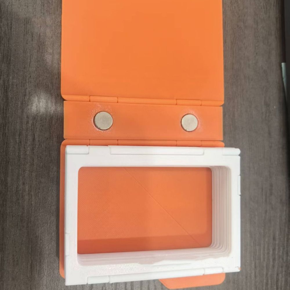 Creative Plastic Foldable Phot - Desk Setup Photo avaliação e preço