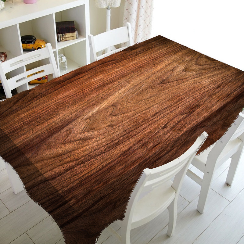 Elegant Dark Wood Grain Tablec - Desk Setup Dark avaliação e preço