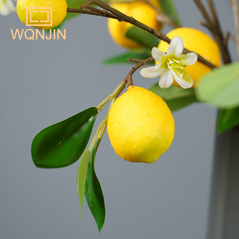 Lemon Branches With Fruit Simu - Desk Setup Photo avaliação e preço