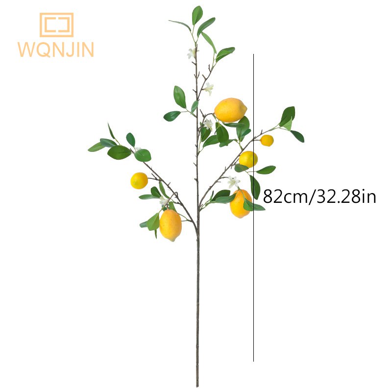 Lemon Branches With Fruit Simu - Desk Setup Photo avaliação e preço