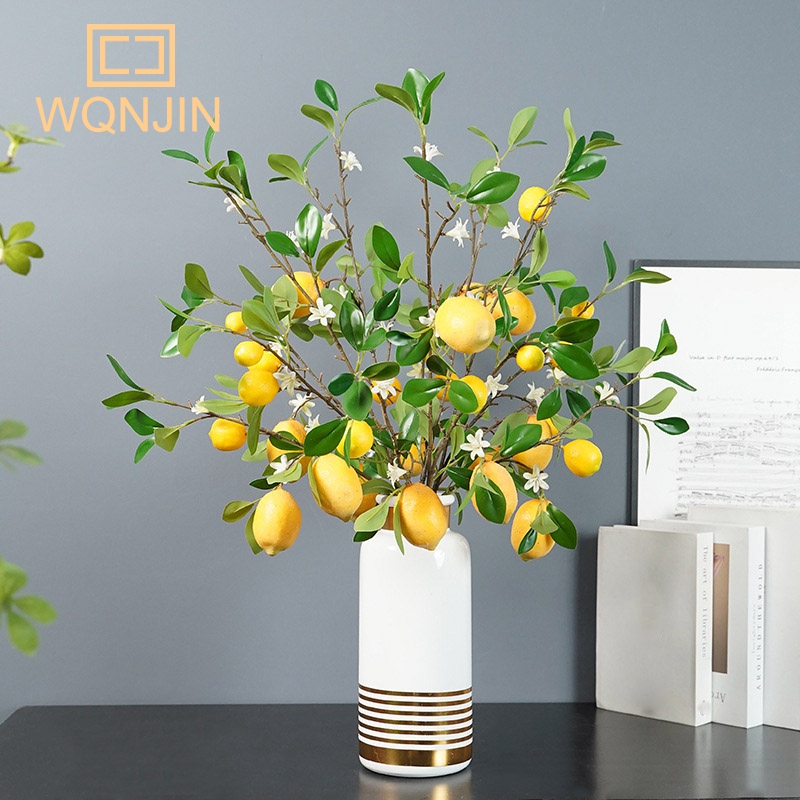 Lemon Branches With Fruit Simu - Desk Setup Photo avaliação e preço