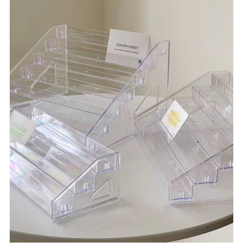 Transparent Desktop Card Stora - Desk Setup Photo avaliação e preço