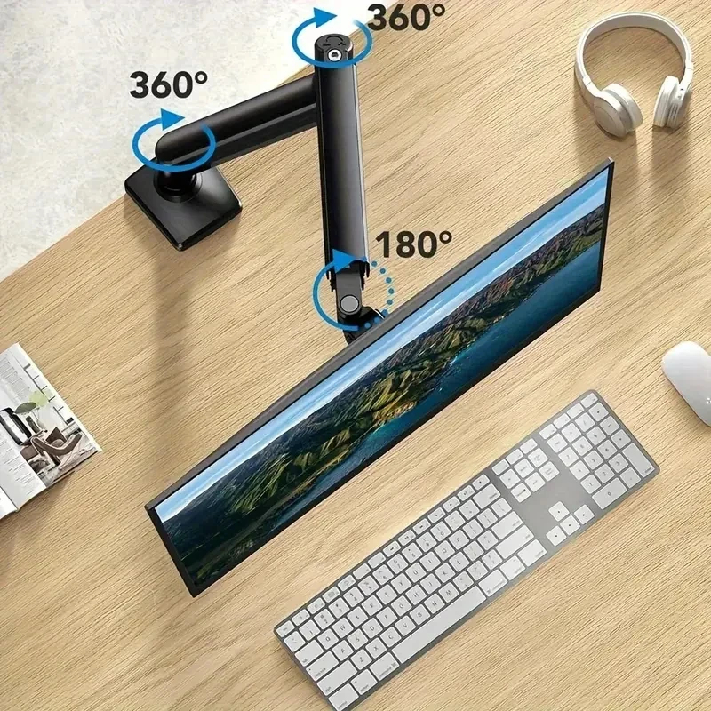 Single Monitor Desk Mount Arm– - Monitor Arm Clamp avaliação e preço
