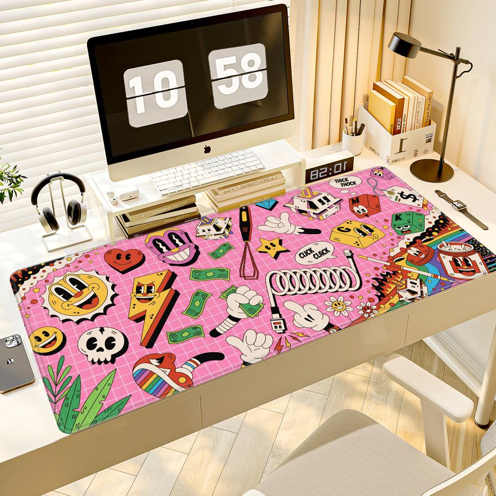 HYBXAXC Graffiti Mausepad Rug  - Desk Setup Diy avaliação e preço