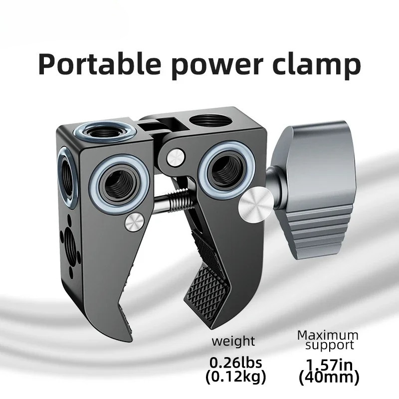 Super Clamp Crab Pliers Clip M - Monitor Arm Clamp avaliação e preço